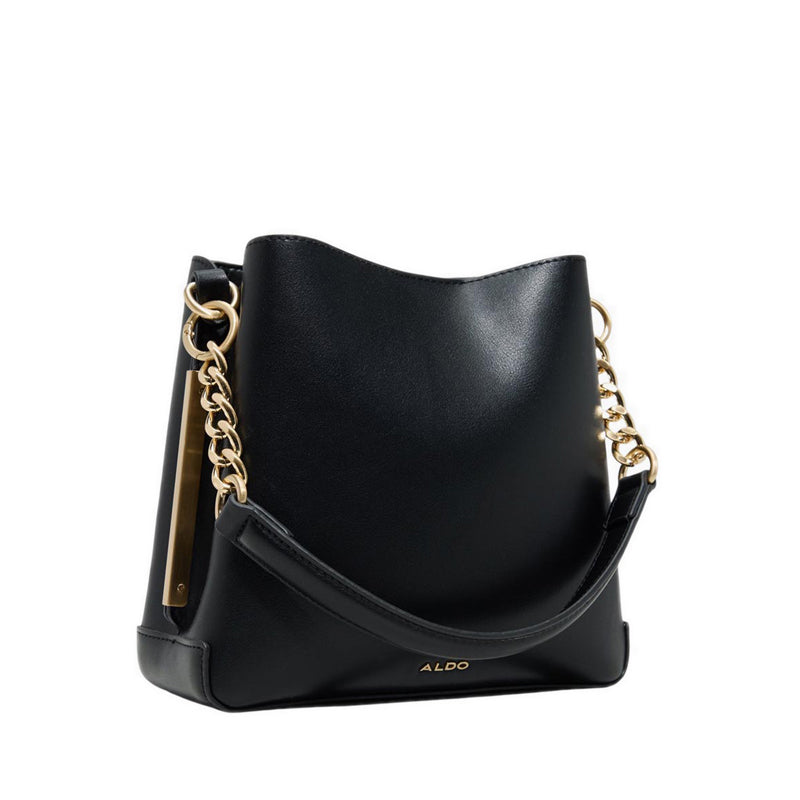 NAILIA HANDBAG - BLACK OVERFLOW