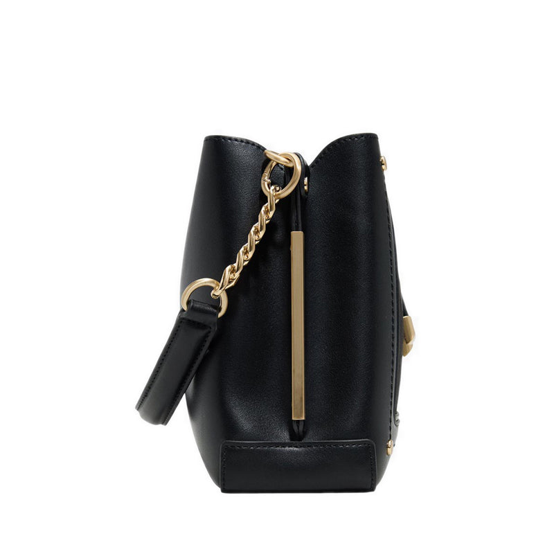 NAILIA HANDBAG - BLACK OVERFLOW