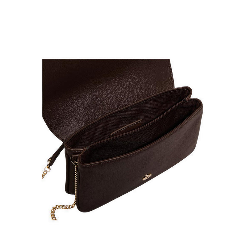 RIVERLY CROSS BODY - DARK BROWN