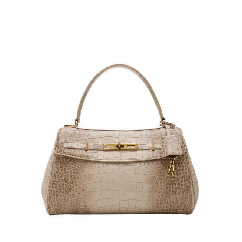 KATIEAX SATCHEL - TAN MULTI