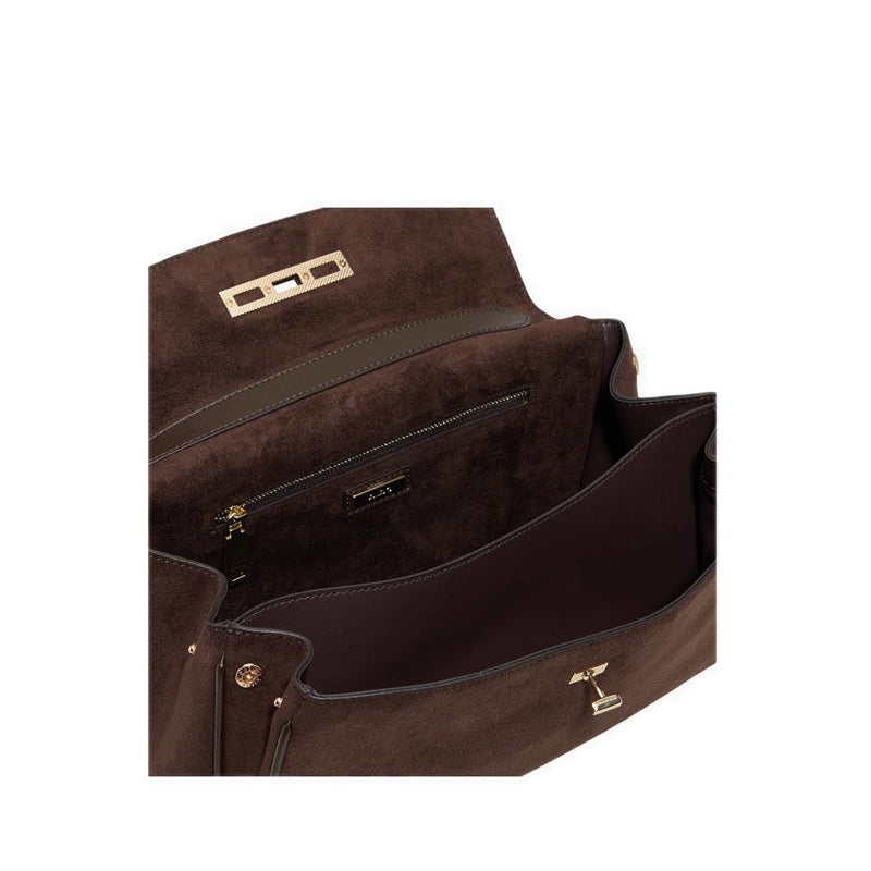 KATIEAX HANDBAG - BROWN