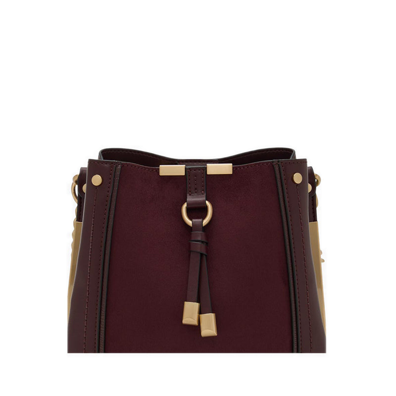 NAILIA HANDBAG - BORDO