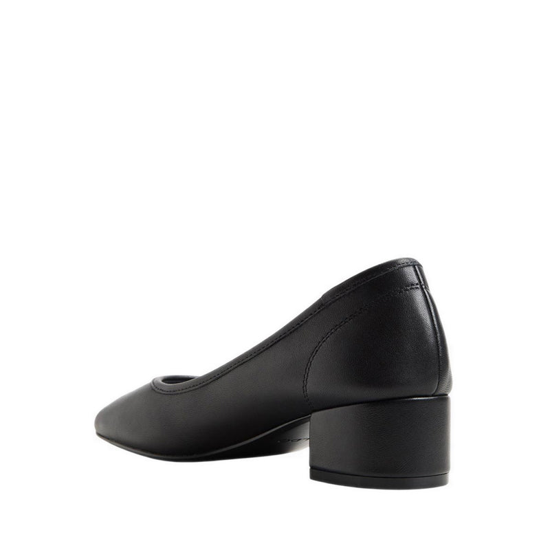 NORREY SHOES-MID HEELS - BLACK