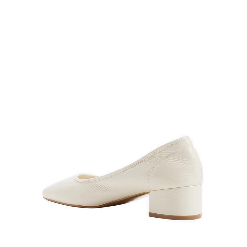 NORREY SHOES-MID HEELS - CREAM